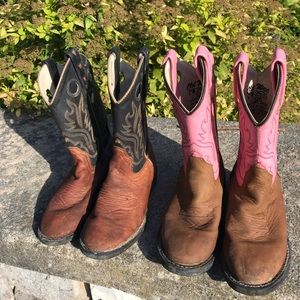 Girls cowboy boots. Only pink pair available.